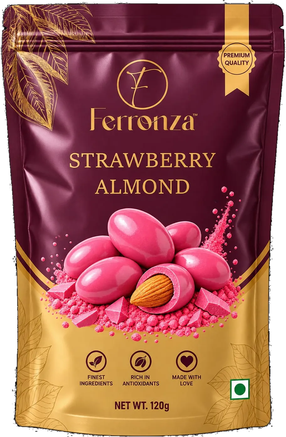 Ferronza Strawberry Almond 120g pouch